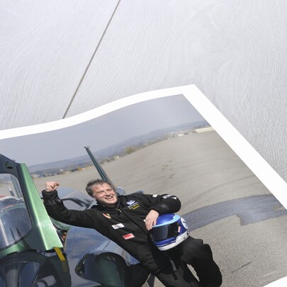 British Steam Car Challenge testing at Thorney Island by Unknown