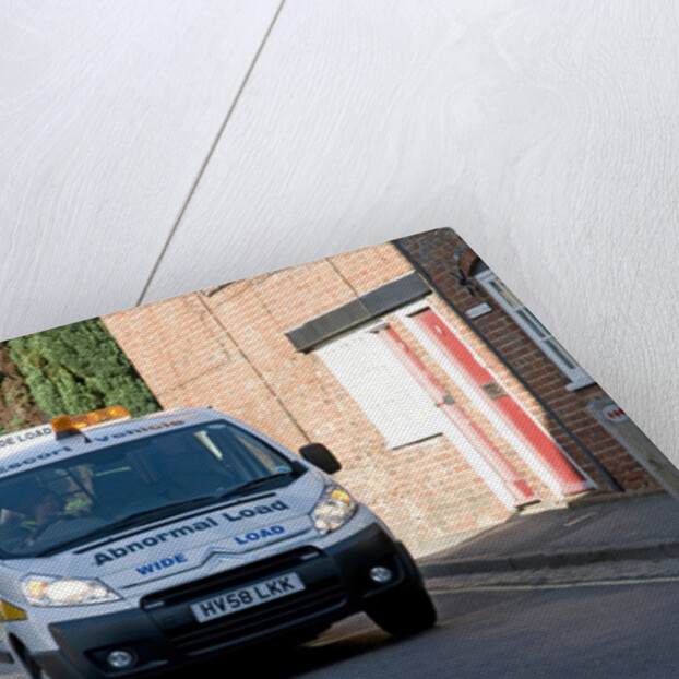 2008 Citroen van abnormal load warning vehicle by Unknown