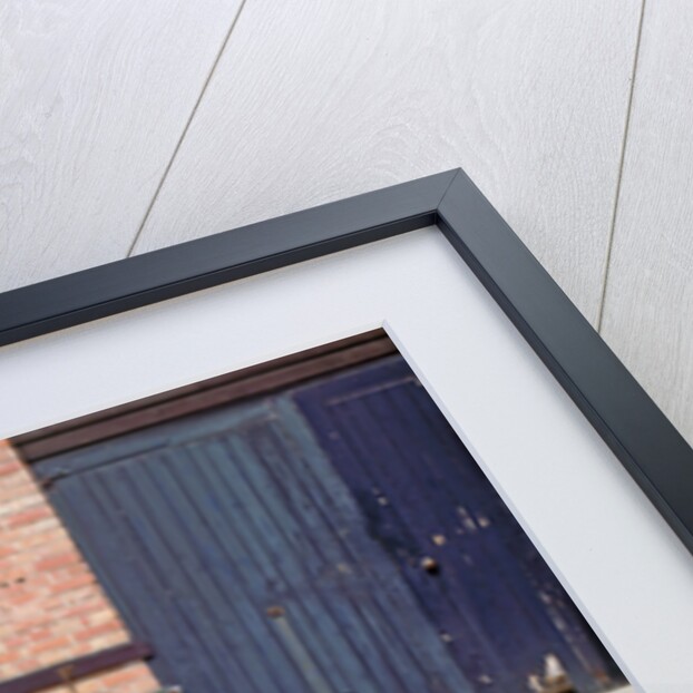 1938 Morris 8 with War time Headlamp blackout mask and whitewashed running board by Anonymous