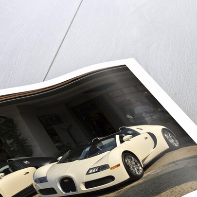 Group of Bugatti Veyron cars by Anonymous