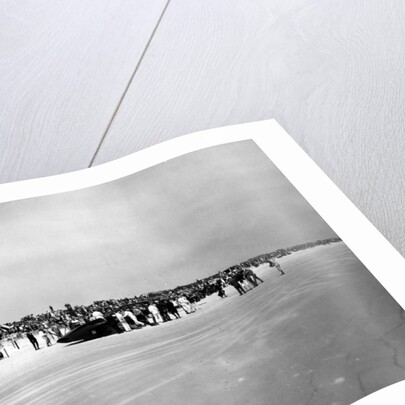 Sunbeam 1000hp World Land speed record attempt at Daytona 1927 by Unknown