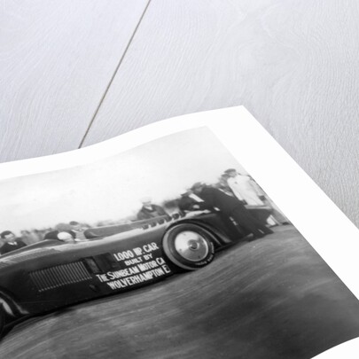 Sunbeam 1000hp World Land speed record attempt at Daytona 1927 by Unknown