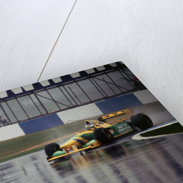 Benetton B193A Michael Schumacher  1993 Euro GP at Donington by Unknown