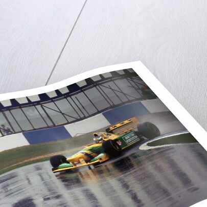 Benetton B193A Michael Schumacher  1993 Euro GP at Donington by Unknown