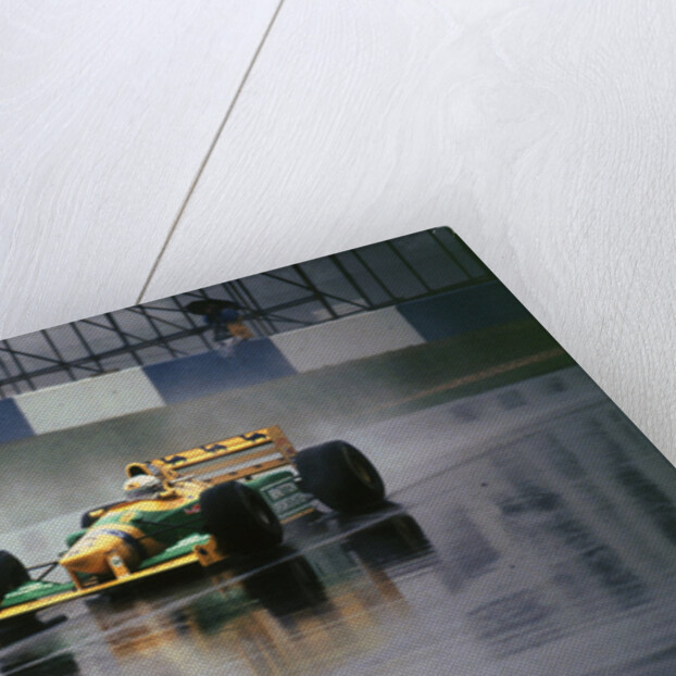 Benetton B193A Ricardo Patrese 1993 Euro GP at Donington by Unknown