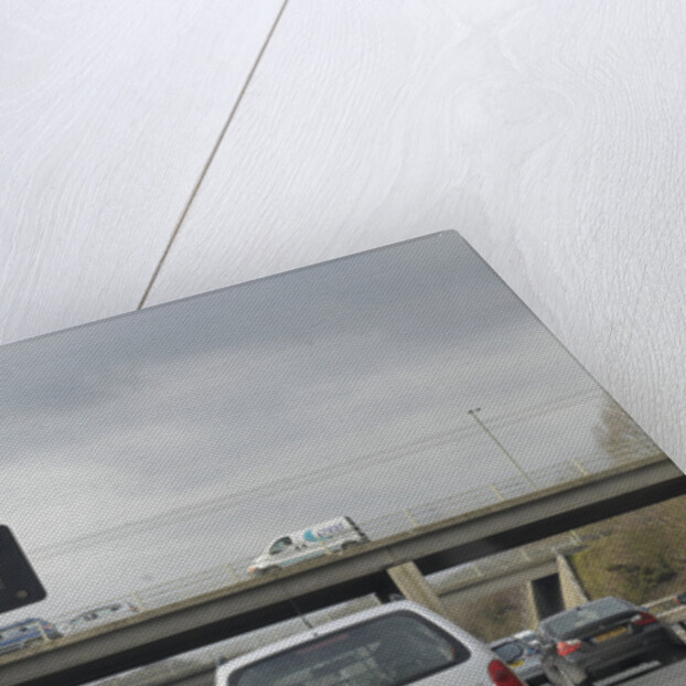 M27 Motorway Matrix overhead warning sign by Anonymous