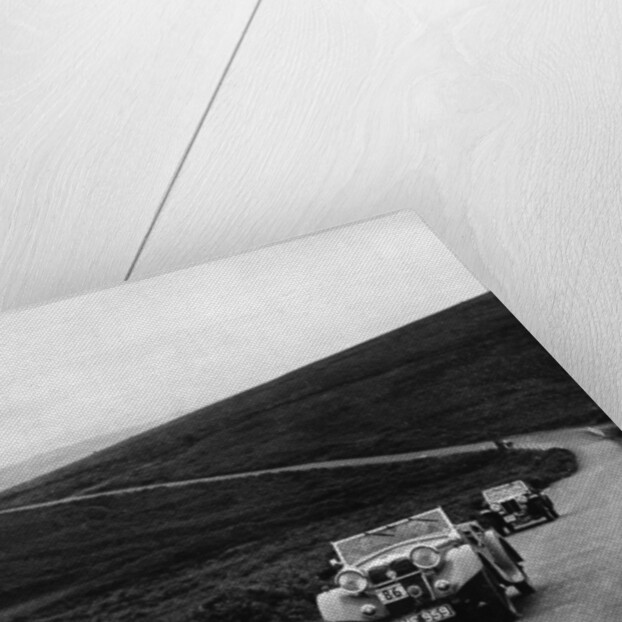 1937 Riley Lynx on Torquay rally driven by M.G.Shorey by Unknown