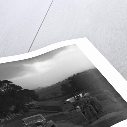 1937 Riley Lynx on Welsh rally driven by M.G.Shorey by Unknown