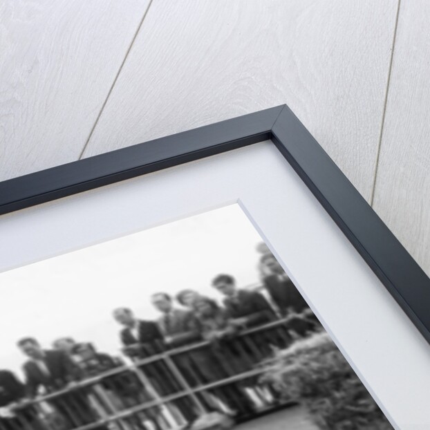 1937 Riley Lynx on the 1952 Brighton rally by Unknown