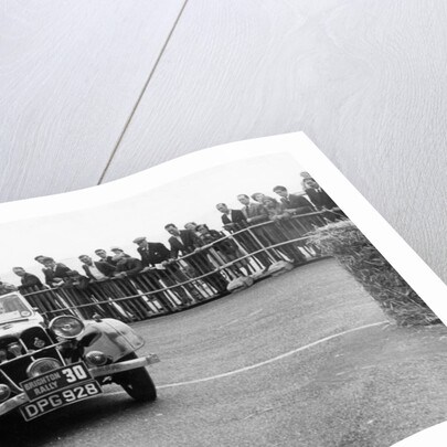 1937 Riley Lynx on the 1952 Brighton rally by Unknown