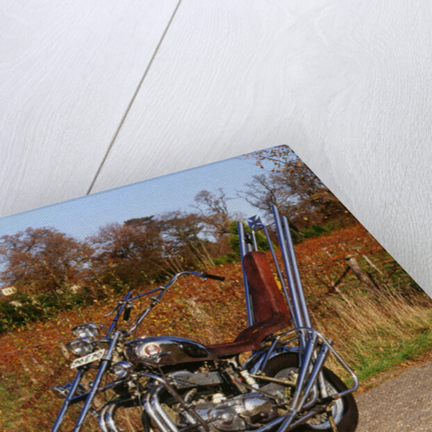 1958 Ariel Square 4 Chopper motorcycle by Unknown