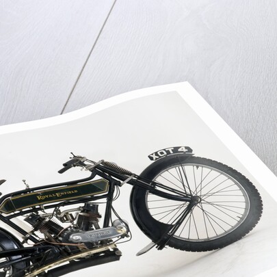 1914 Royal Enfield 3hp motorcycle by Unknown