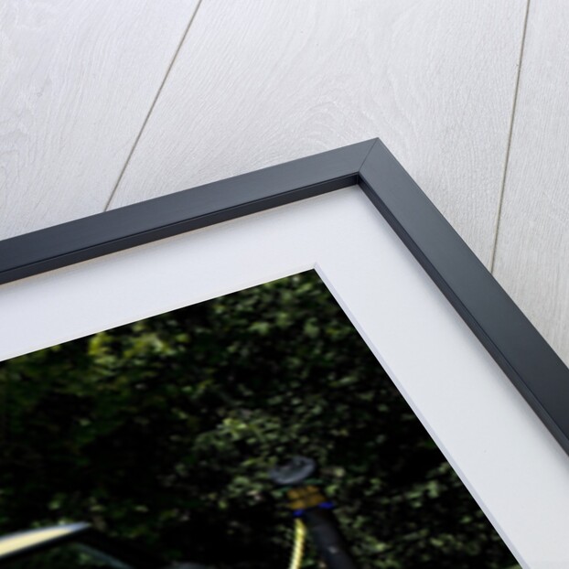 Electric Mini at battery charging point 2011 by Unknown