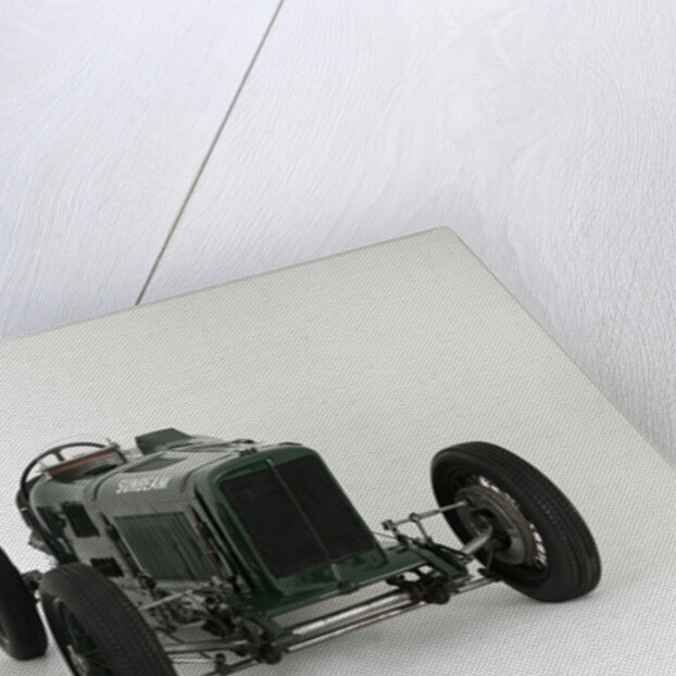 1924 Sunbeam Cub 2 litre with Sunbeam Cub Motorised child's pedal car replica by Unknown