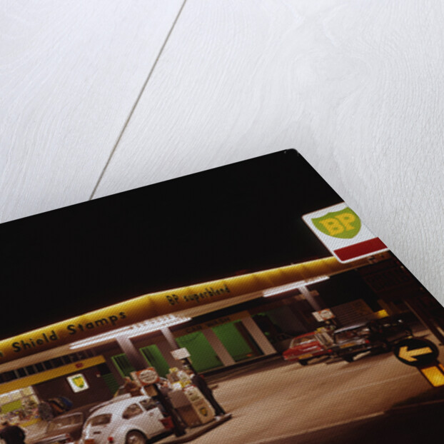 1970's BP petrol station Forecourt by Unknown