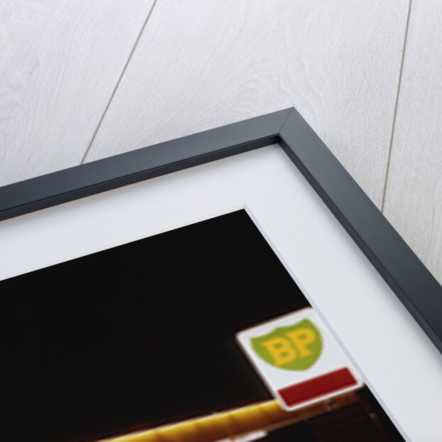 1970's BP petrol station Forecourt by Unknown