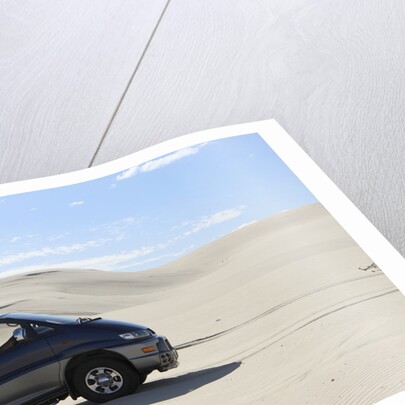 Mitsubishi Delica Space Gear V6 1996 in sand dunes New South Wales Australia by Unknown