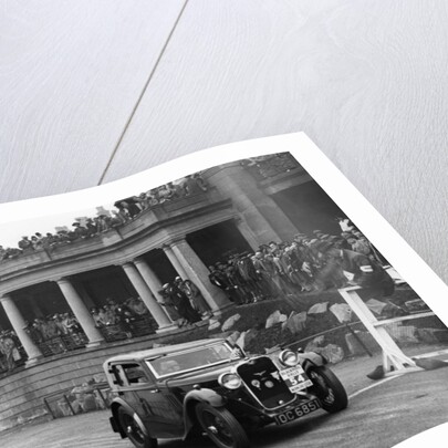 1934 Singer Nine Sports Coupe on Blackpool Rally by Unknown