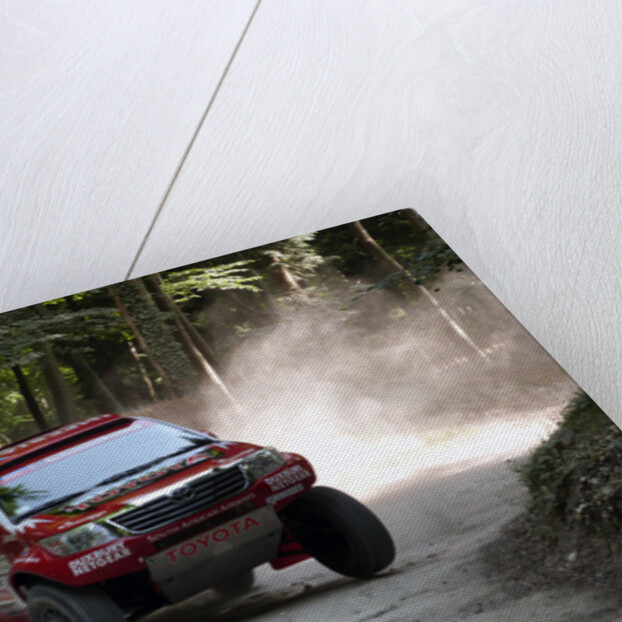 Toyota Hi Lux rally car at Goodwood Festival of Speed 2013 by Unknown