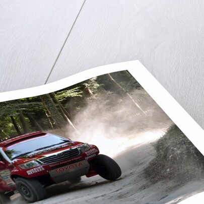 Toyota Hi Lux rally car at Goodwood Festival of Speed 2013 by Unknown