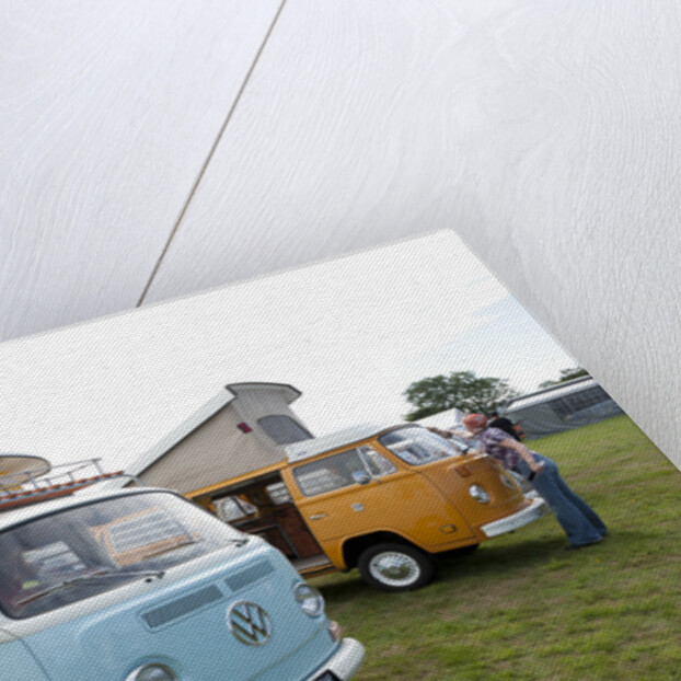 Volkswagen camper van at V Dub Island event, Isle of Wight 2013 by Unknown