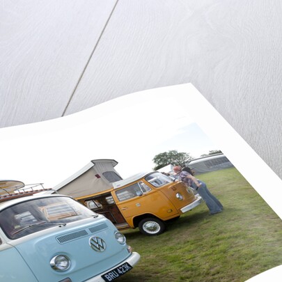 Volkswagen camper van at V Dub Island event, Isle of Wight 2013 by Unknown