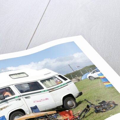 Volkswagen camper van at V Dub Island event, Isle of Wight 2013 by Unknown
