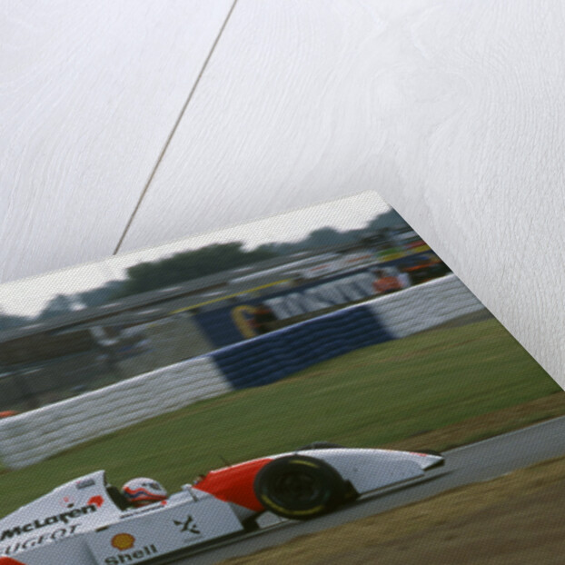 1994 McLaren Peugeot MP4-9 Martin Brundle, tyre testing at Silverstone by Unknown