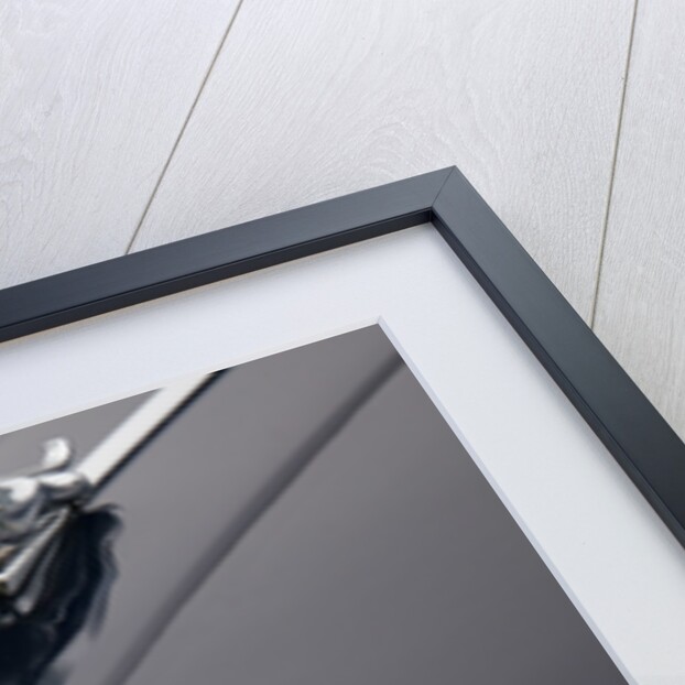 Leaping cat mascot on Jaguar XK150 by Anonymous