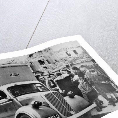 Ford E83W 10cwt Emergency food van in London World War 2 by Anonymous