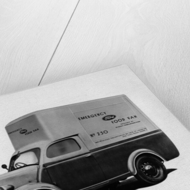 Ford E83W 10cwt Emergency food van in London World War 2 by Anonymous