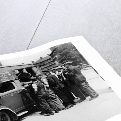 Ford E83W 10cwt Emergency food van in London World War 2 by Anonymous