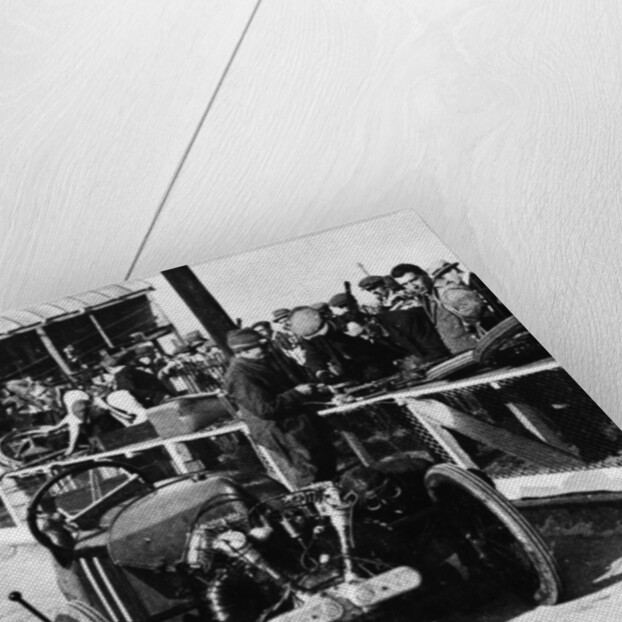 Morgan Anzani engine, Douglas Hawkes at Brooklands 1922 by Unknown