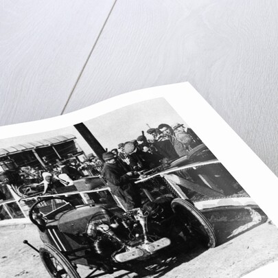 Morgan Anzani engine, Douglas Hawkes at Brooklands 1922 by Unknown