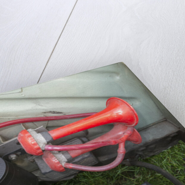 Maserati Air horn on a 1966 Ford Anglia by Unknown