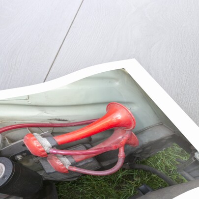 Maserati Air horn on a 1966 Ford Anglia by Unknown