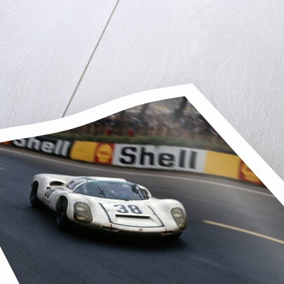 Porsche 910-6 driven by Stommelen - Neerpasch, 1967 Le Mans by Unknown