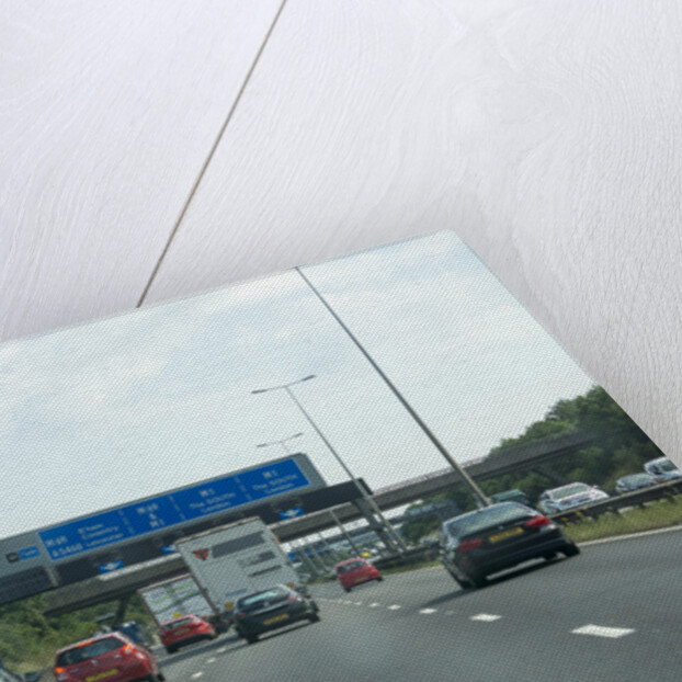 Traffic on the M6 Motorway 2014 by Unknown