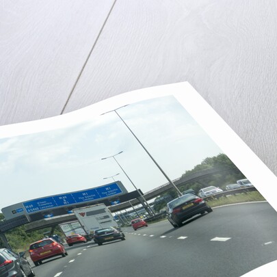 Traffic on the M6 Motorway 2014 by Unknown