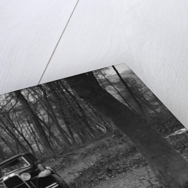 Vauxhall Cadet at the Standard Car Owners Club Southern Counties Trial, Hale Wood, Chilterns, 1938 by Bill Brunell