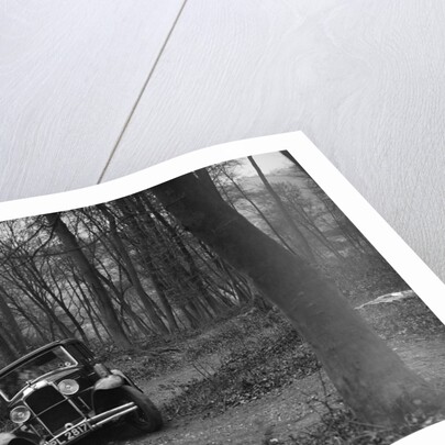 Vauxhall Cadet at the Standard Car Owners Club Southern Counties Trial, Hale Wood, Chilterns, 1938 by Bill Brunell