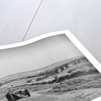 Invicta S Type Red Gauntlet of D Monro at the Bugatti Owners Club Lewes Speed Trials, Sussex, 1937 by Bill Brunell