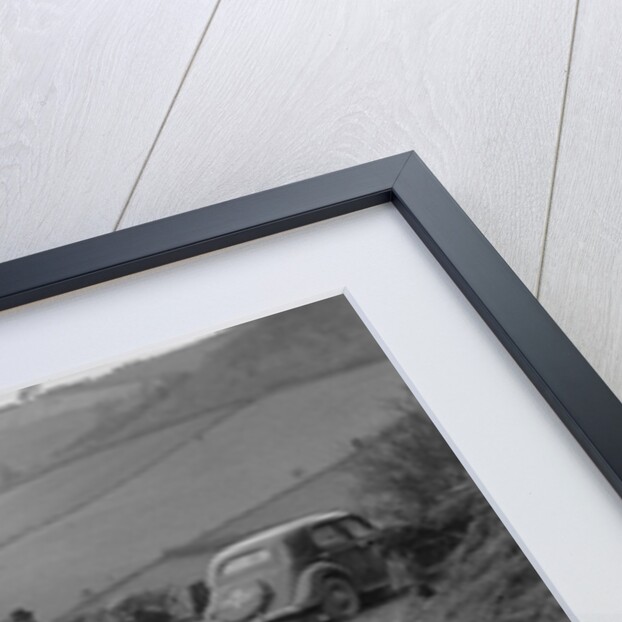 MG PA of J Twyford competing in the MG Car Club Midland Centre Trial, 1938 by Bill Brunell