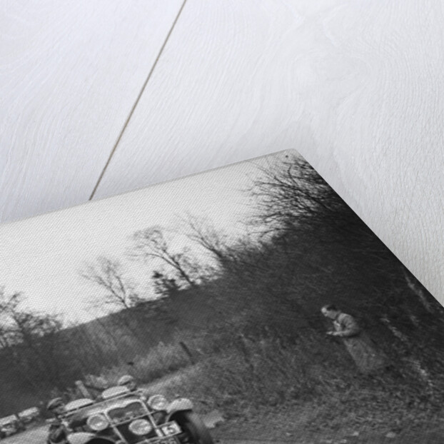 1935 1496 cc Singer competing in the Great West Motor Club Thatcher Trophy, 1938 by Bill Brunell