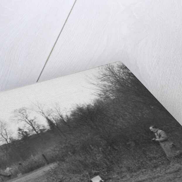 1935 972 cc Singer competing in the Great West Motor Club Thatcher Trophy, 1938 by Bill Brunell