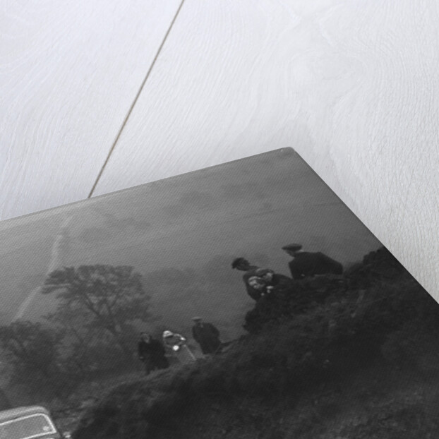 Ford V8 saloon of WT Platt competing in the MCC Sporting Trial, 1935 by Bill Brunell