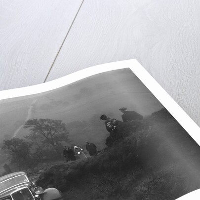 Ford V8 saloon of WT Platt competing in the MCC Sporting Trial, 1935 by Bill Brunell