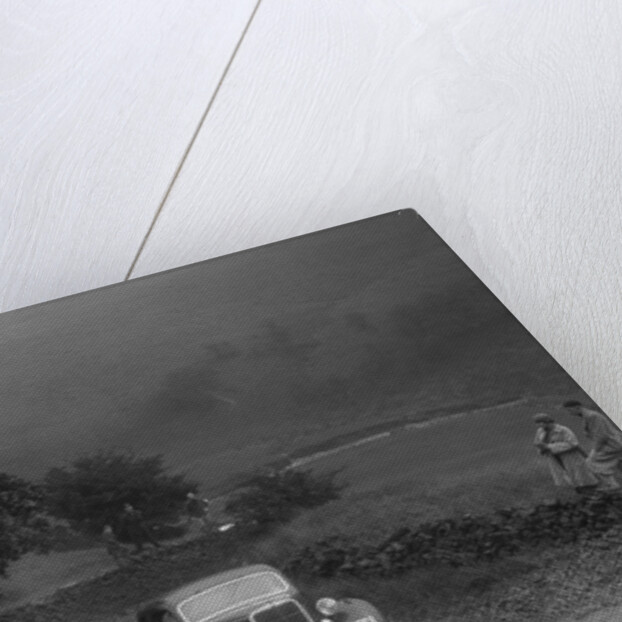 Ford V8 saloon of WS Millar competing in the MCC Sporting Trial, 1935 by Bill Brunell