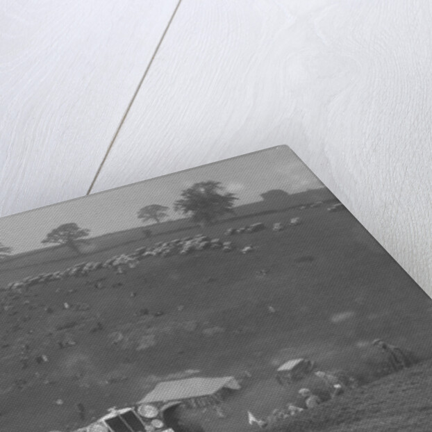 MG Magnette NA competing in the MG Car Club Rushmere Hillclimb, Shropshire, 1935 by Bill Brunell