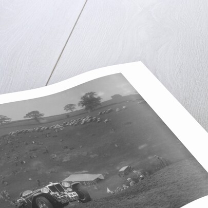 MG Magnette NA competing in the MG Car Club Rushmere Hillclimb, Shropshire, 1935 by Bill Brunell